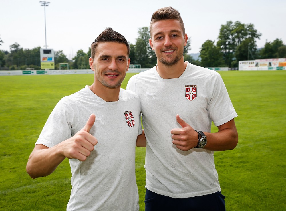 Dušan Tadić i Sergej Milinković Savić (©Starsport)